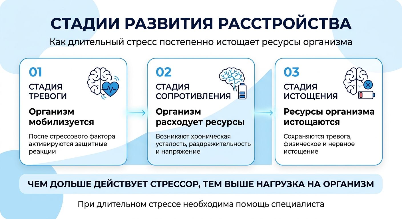 Лечение стресса в Нововоронеже инфографика
